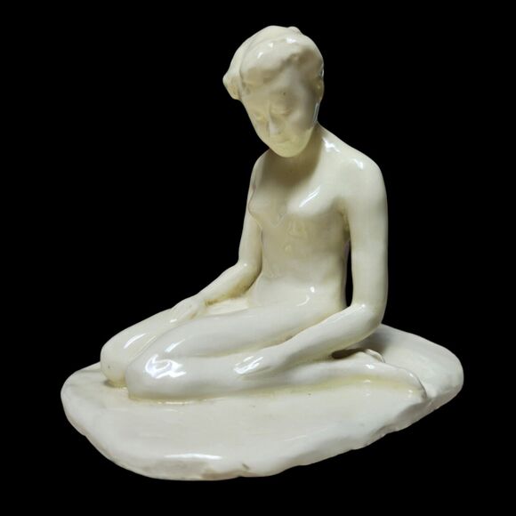 Handmade Other - Nude Female Sculpture Plaster Figure